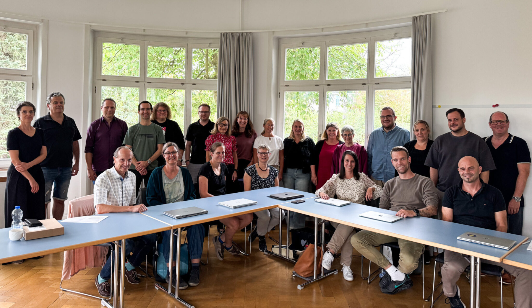 Das Bild zeigt alle Mitglieder des Verbandsrats von Bildung Aargau anlässlich der Sitzung vom September 2024.